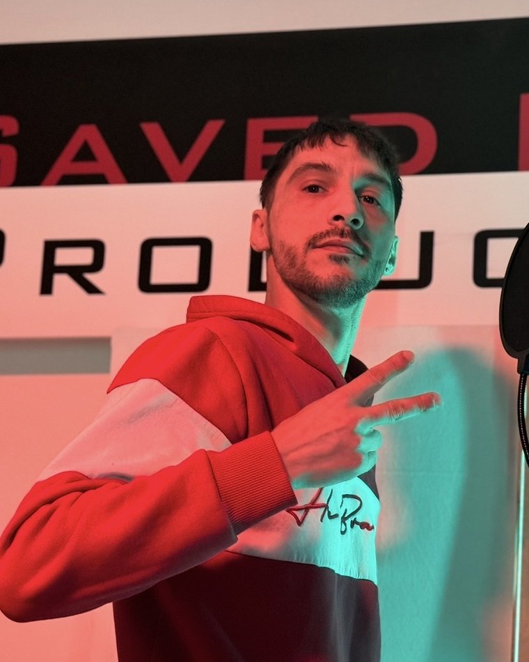 Artist im Studio von Saved Music Productions